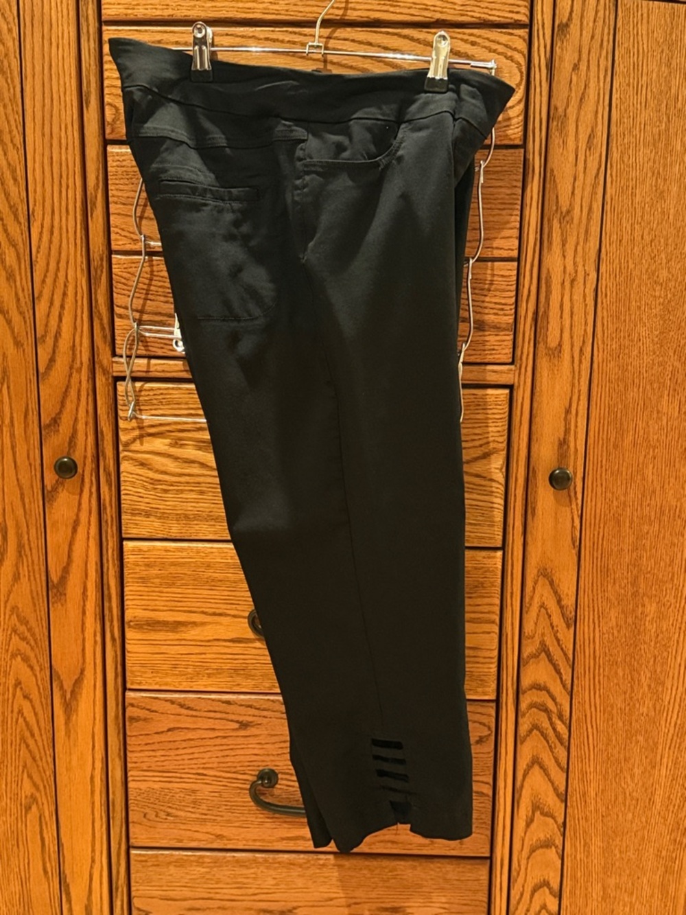 Slimsation By Multiples Black Cropped Pants